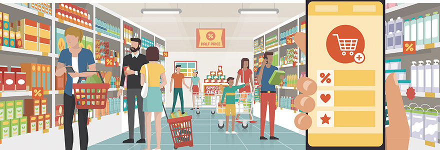 Supermarchés en ligne